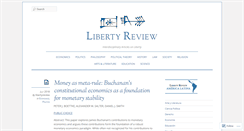 Desktop Screenshot of liberty-review.org